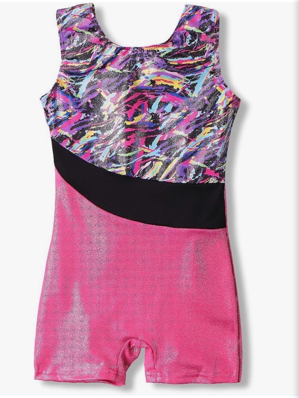Colorful Ribbons Gymnastics or Dance Leotard
